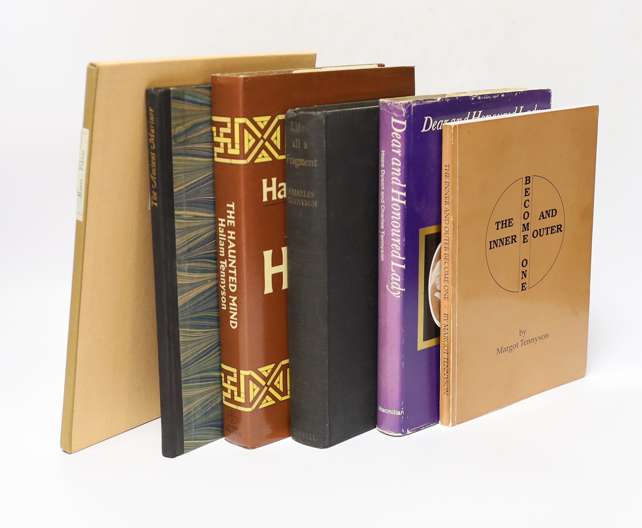 Tennyson, Hallam - The Haunted Mind: an autobiography. publisher's cloth and d/wrapper. 1984; Tennyson, Margot - The Inner and Outer One. photo. illus., paperback. (printed for the Author), 1992; together with 2 Charles